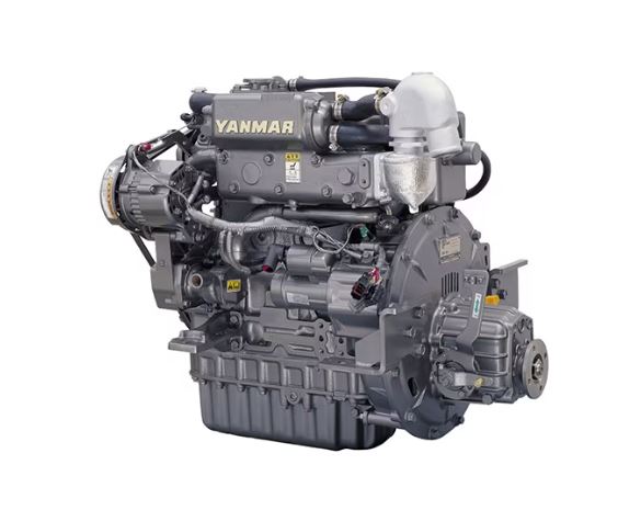 Yanmar 4JHYE 35HP Marine Inboard Diesel Engine M.L Rating For Sale
