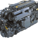 Pair Yanmar 6LY-UTE 315HP Marine Inboard Diesel Engine