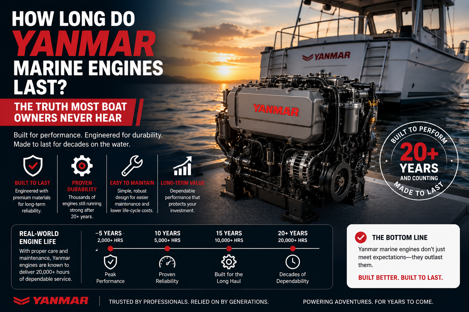 How Long Do Yanmar Marine Engines Last