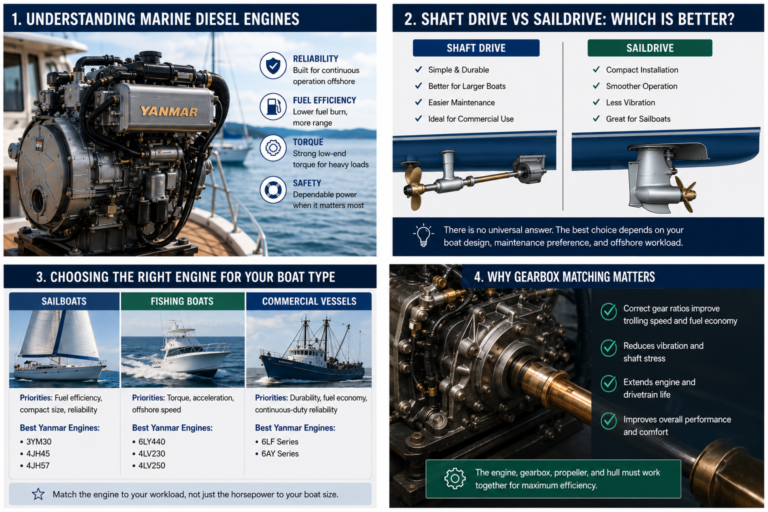 How to Choose a Marine Diesel Engine