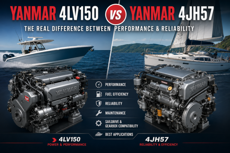 Yanmar 4LV150 vs 4JH57 - The Real Difference Between Performance & Reliability